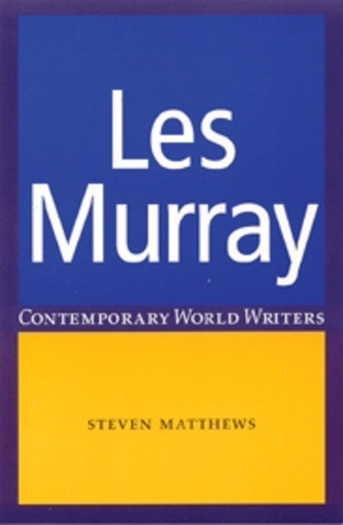 Cover image for Les Murray ISBN 9780719054488